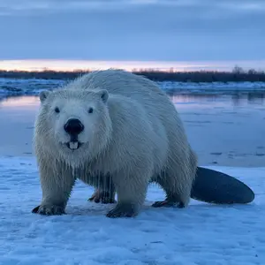 Beaver + Polar bear